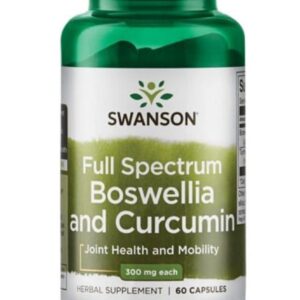 Swanson Full Spectrum Boswellia + Curcumin 60...