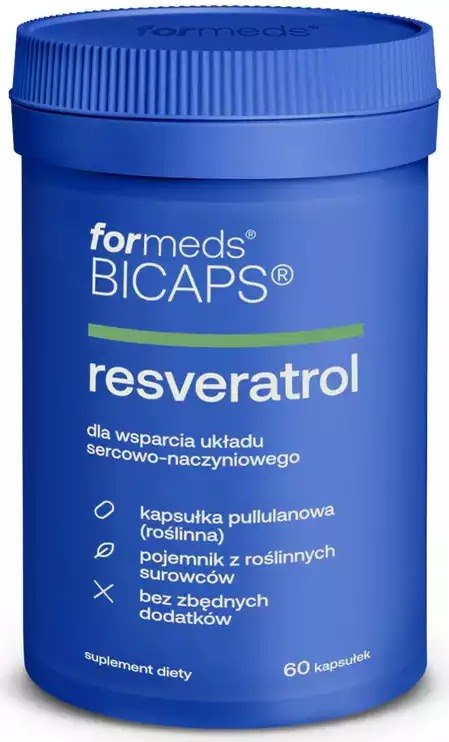 ForMeds Bicaps Resveratrol 60 kapsułek