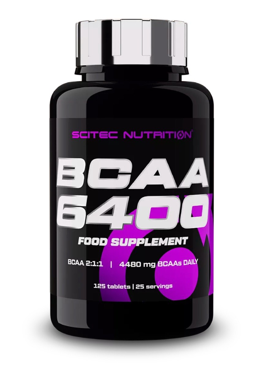 Scitec Nutrition BCAA 6400 125 tabletek
