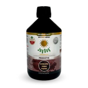 JOY DAY Probiotyk Kurkuma Imbir Pieprz 500ml