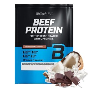 BioTech USA Beef Protein 30g o smaku kokosowo...