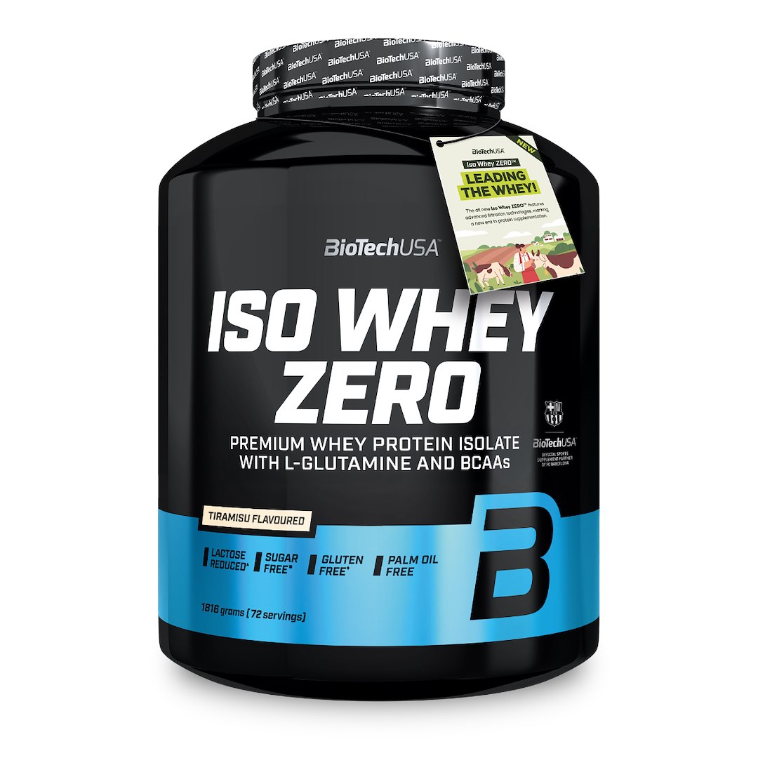 BioTech USA Iso Whey 1816 g lactose reduced o smaku tiramisu