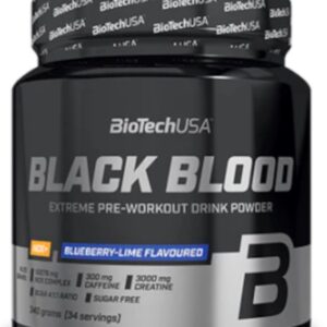 BioTech USA Black Blood NOX+ 340 g o smaku ja...