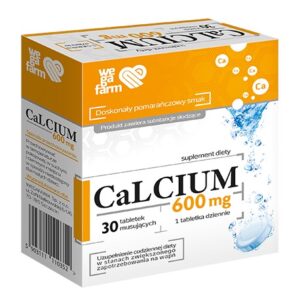 WegaFarm Calcium 600 30 tabletek