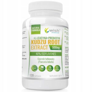 Wish Kudzu Root Extract 500mg 40% isoflavones...