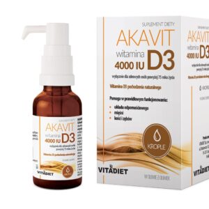 VITADIET AKAVIT Witamina D3 4000 IU krople 30...