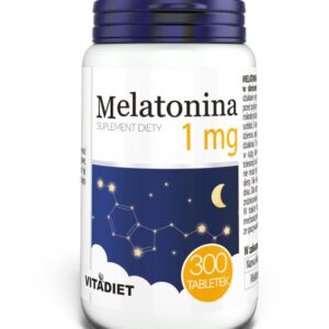 VITADIET Melatonina 1 mg 300 tabletek