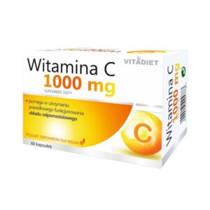 VITADIET Witamina C 1000 mg 60 kapsułek
