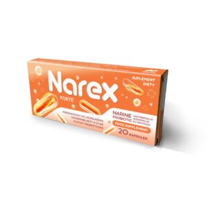 Narex Forte 180 mg 20 kapsułek