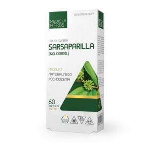 Medica Herbs Sarsaparilla 60 kapsułek