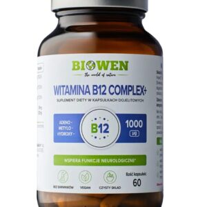 Biowen Witamina B12 Complex+ 60 kapsułek