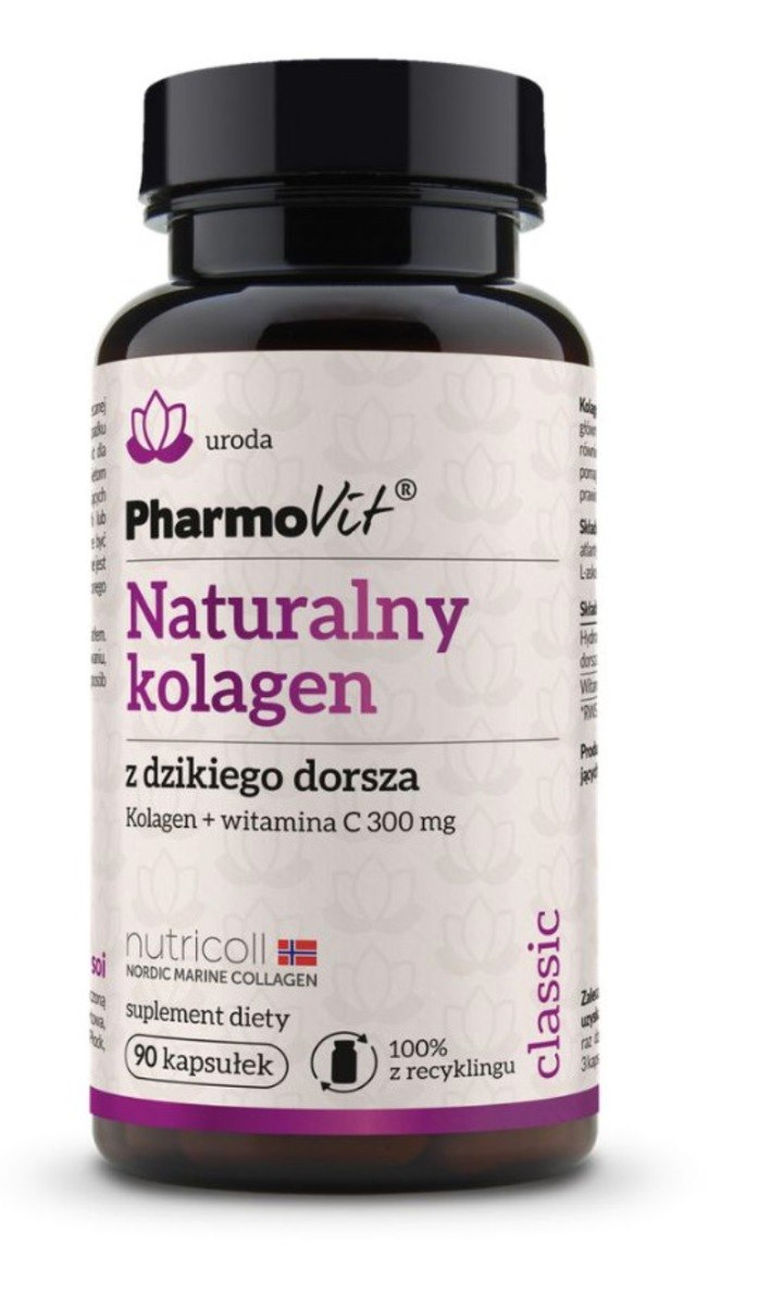 Pharmovit Naturalny kolagen z dzikiego dorsza 90 kapsułek