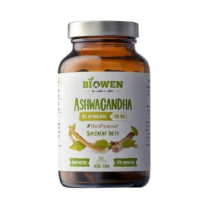 Biowen Ashwagandha 400 mg + 10% witanolidów 4...