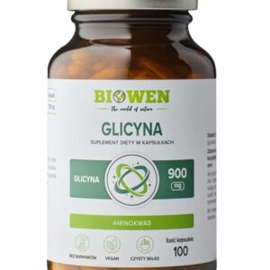 Biowen Glicyna 900mg 100 kapsułek Vege