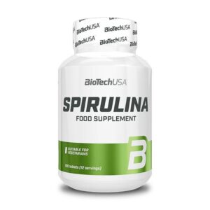 BioTech USA Spirulina 100 tabletek
