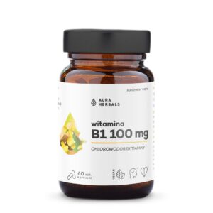 Aura Herbals Witamina B1 100 mg tiamina 60 ka...