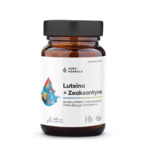 Aura Herbals Luteina + Zeaksantyna + Witamina...