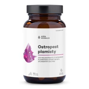 Aura Herbals Ostropest plamisty 80% Sylimaryn...