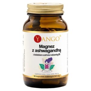 Yango Magnez z ashwagandhą z dodatkiem szafra...