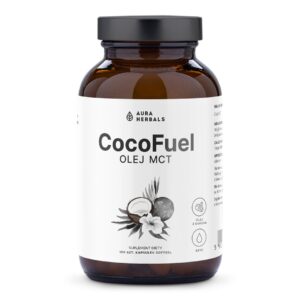 Aura Herbals Coco Fuel Olej MCT 2000 mg 100 k...