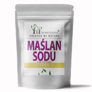 Forest Vitamin Maślan Sodu 300 mg 100 kapsułe...
