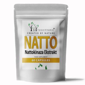 Forest Vitamin NATTO Nattokinaza 200 mg 60 ka...