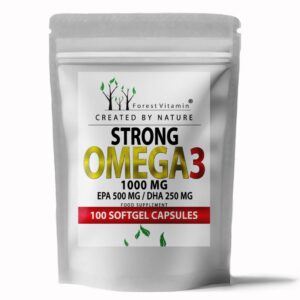 Forest Vitamin Omega-3 Strong 1000 mg EPA 500...