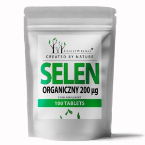 Forest Vitamin Selen Organiczny 200 µg 100 ta...