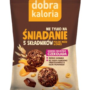 Dobra Kaloria Kulki Śniadanie gorzka czekolad...