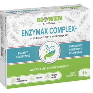 Biowen EnzyMax Complex+ 15 kapsułek