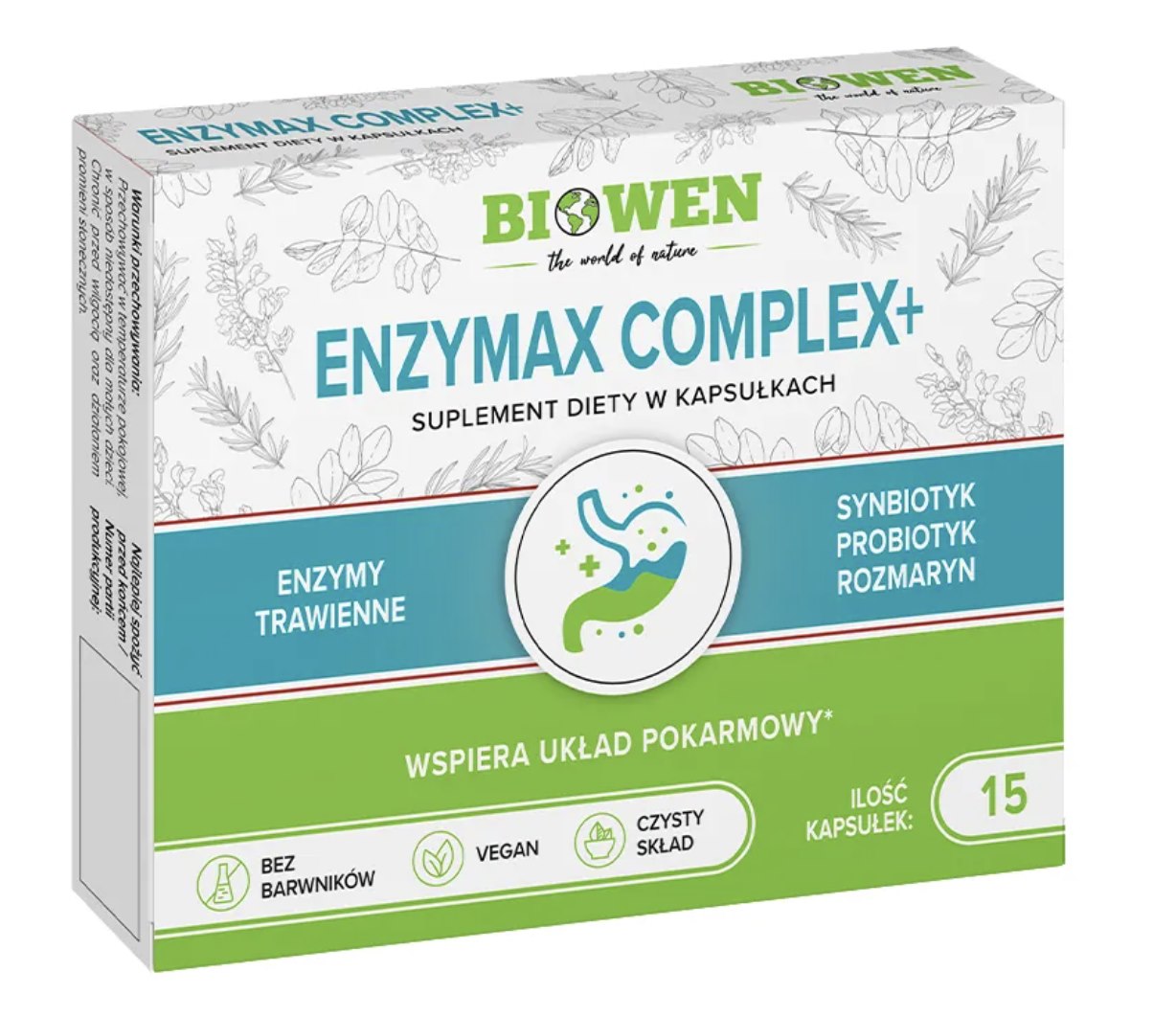 Biowen EnzyMax Complex+ 15 kapsułek