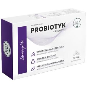 Aura Care Zdrowe Jelita Probiotyk + prebiotyk...