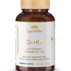 Aronpharma Lipo4U D3+K2 60 kapsułek HPMC