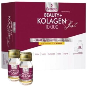 Protego Beauty+ Kolagen 10000 30 ampułek o sm...